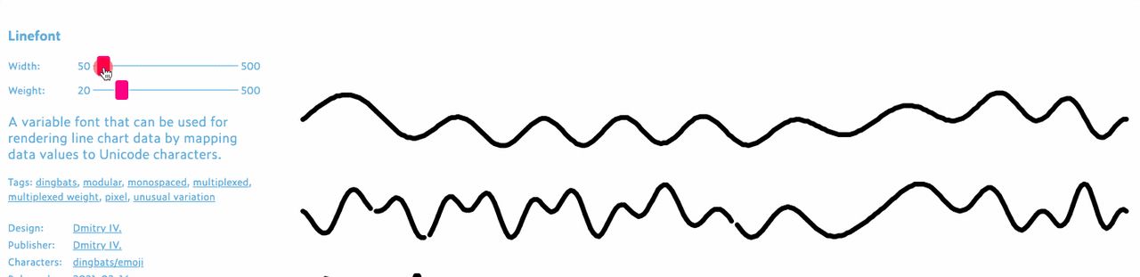 CSS小技巧使用 font-variation 让文字起飞