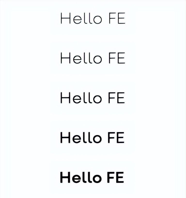 CSS小技巧使用 font-variation 让文字起飞