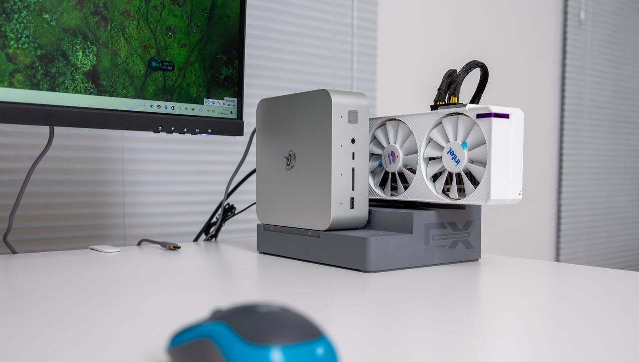 性能全面，游戏畅享！零刻GTI12Ultra迷你主机+EX显卡扩展坞