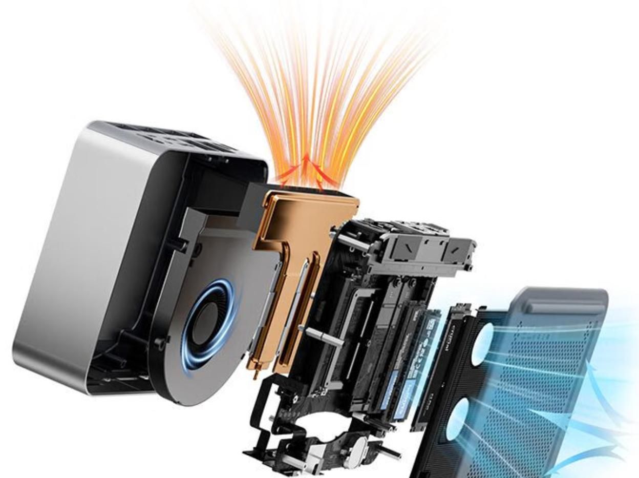 性能全面，游戏畅享！零刻GTI12Ultra迷你主机+EX显卡扩展坞