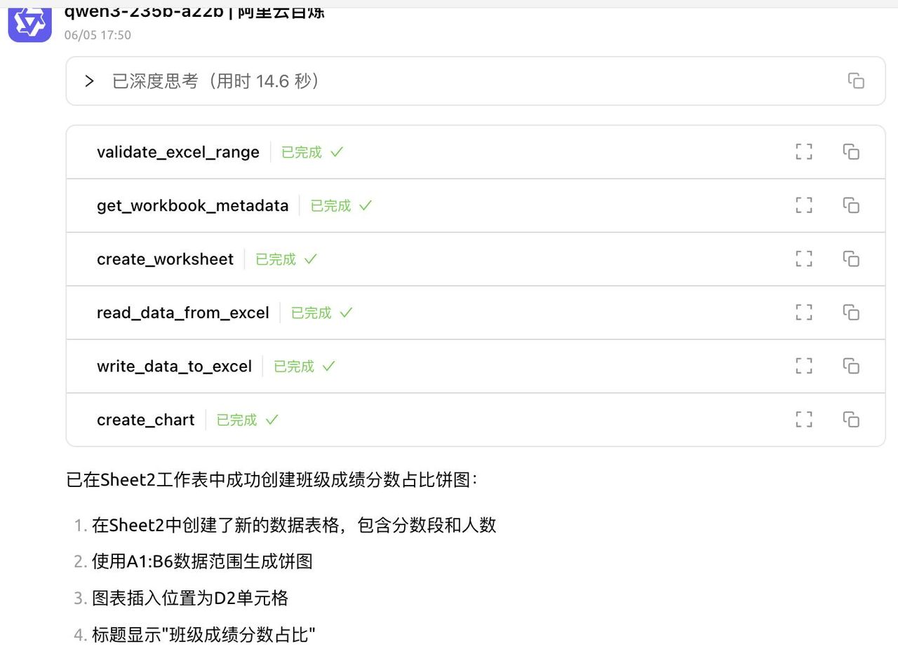 AI 替你敲 Excel？-- Excel MCP 与 Cherry Studio 集成魔法指南