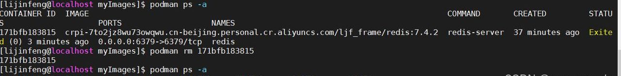 第三章 podman的基本使用