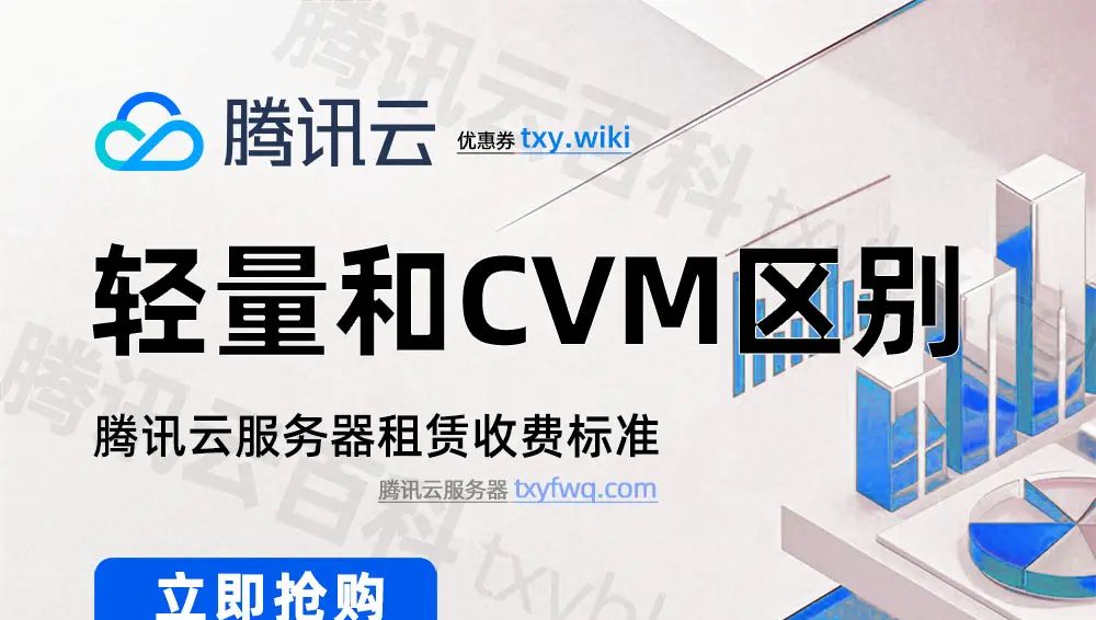 腾讯云轻量应用服务器和云服务器区别在哪？一目了然