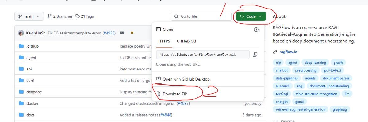 零基础本地化部署deepseek及知识库(ollama+docker+ragflow)