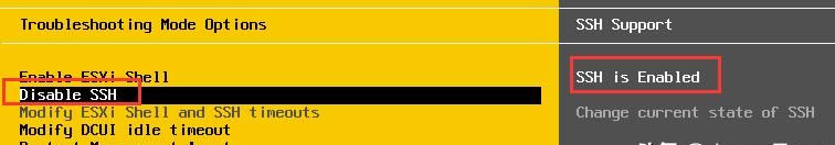 虚拟平台ESXI主机的命令行操作指令