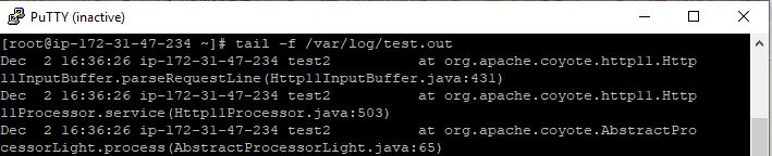 Rsyslog 收集tomcat日志