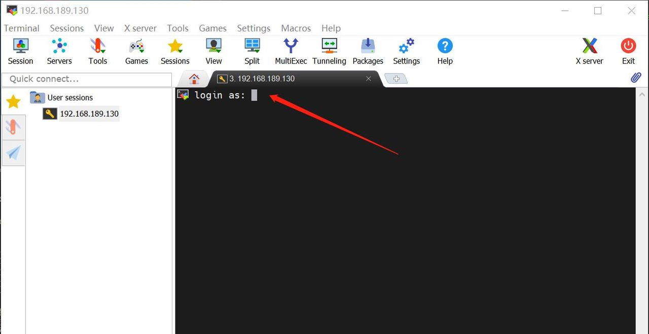在Windows中通过SSH工具连接虚拟机中的Linux