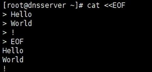 Linux系统Shell编程EOF使用技巧