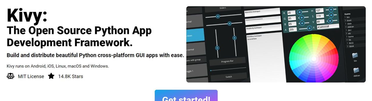 Python GUI库大盘点，9款热门框架供您选择！