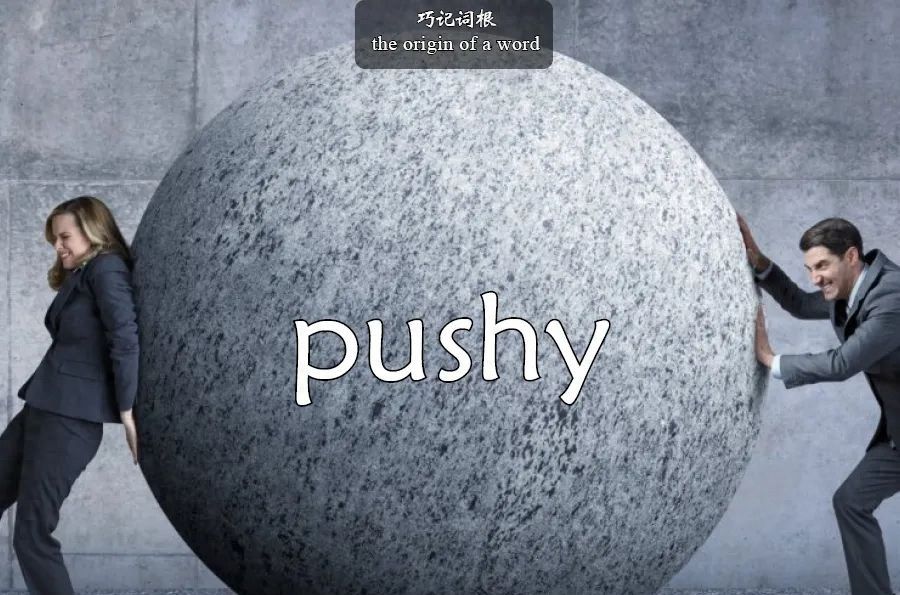 每日单词：pushy - 宋马