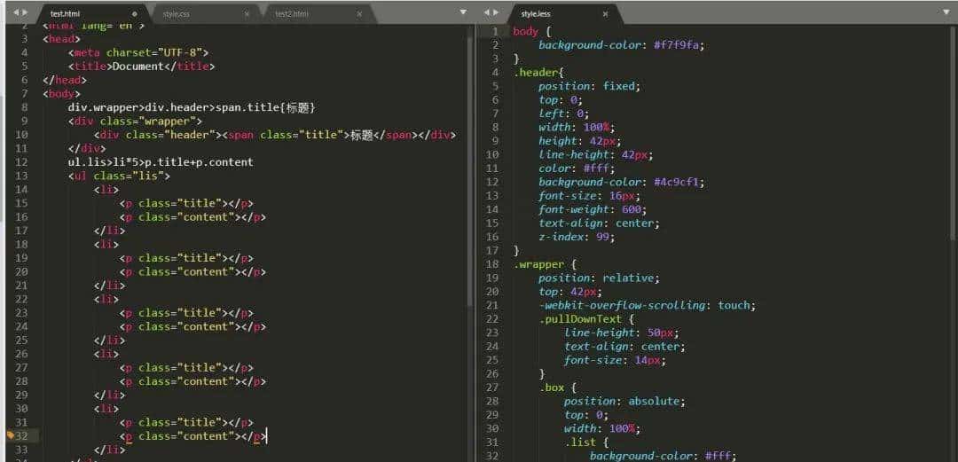 Sublime Text常用快捷键和插件
