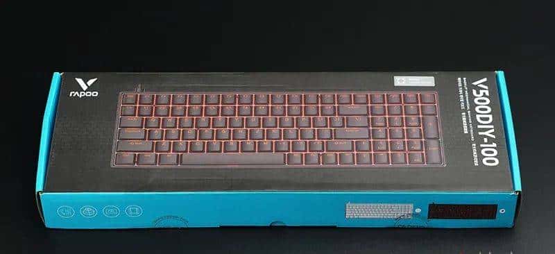 雷柏V500DIY-100机械键盘评测