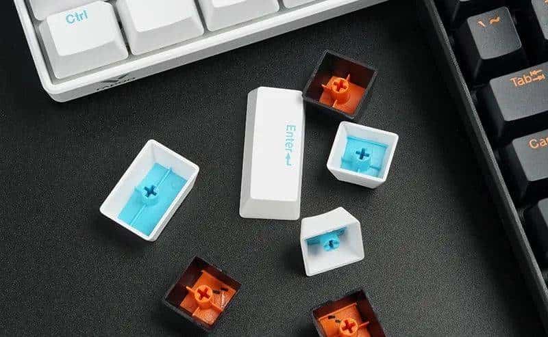 雷柏V500DIY-100机械键盘评测