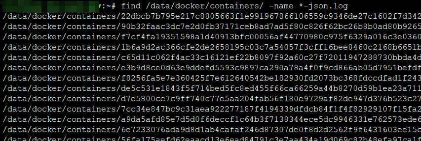 docker容器日志太大如何解决（id-json.log）