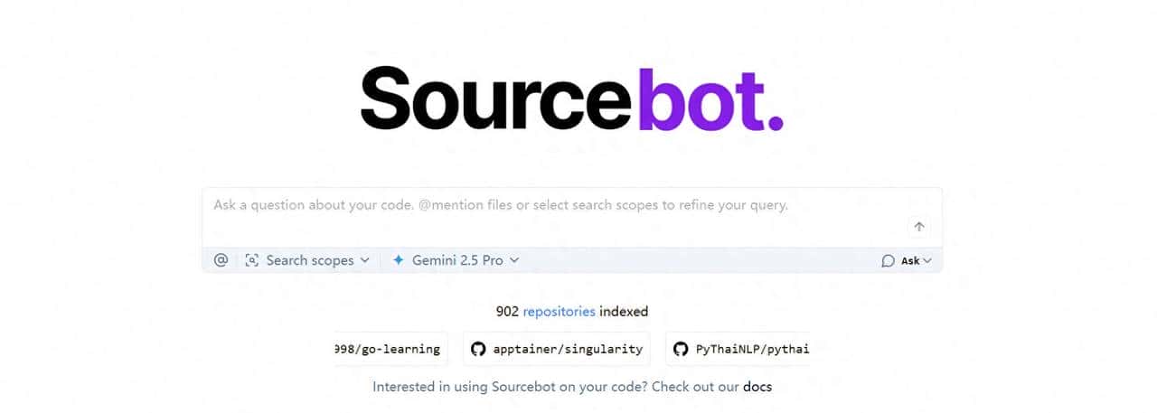 Sourcebot：给团队搭一个「类 Sourcegraph」的代码搜索引擎 - 宋马