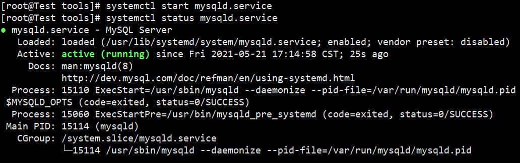 MySQL系列-YUM及RPM包安装(v5.7.34)