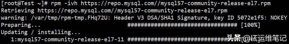 MySQL系列-YUM及RPM包安装(v5.7.34)