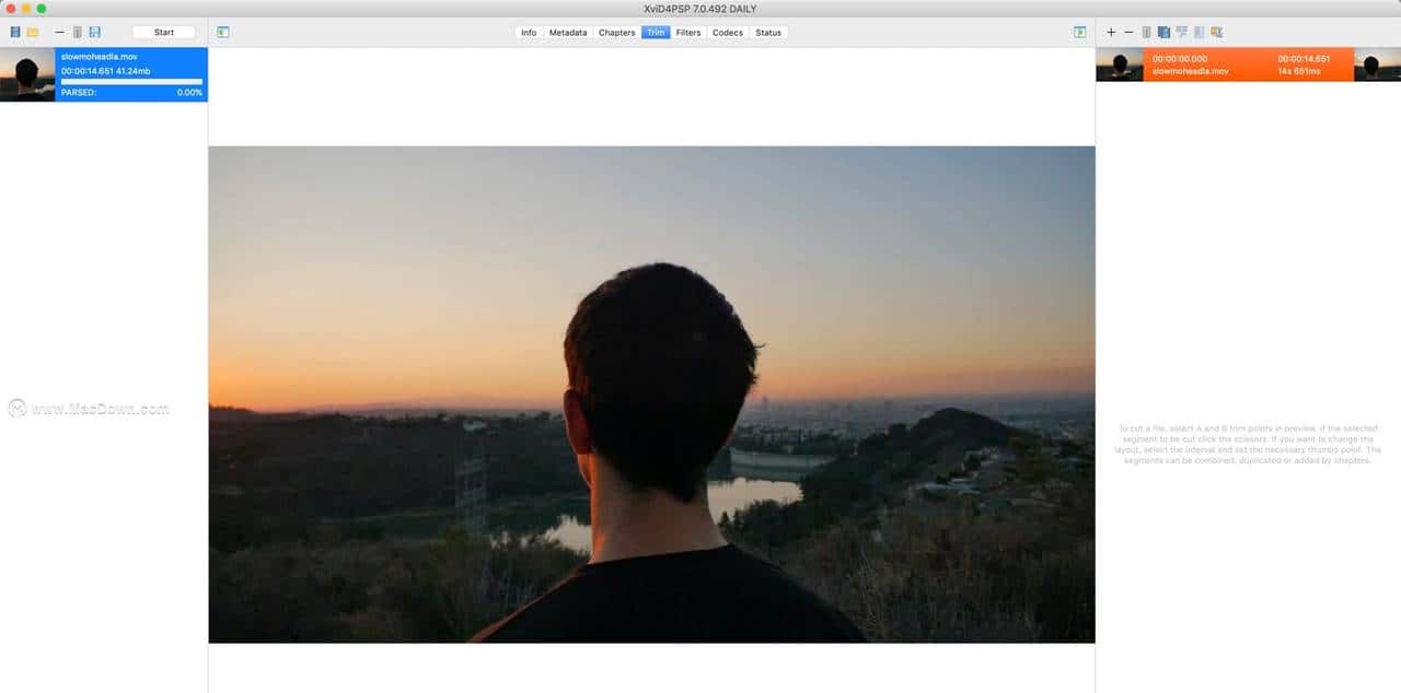 XviD4PSP for mac(多媒体文件格式转换器)