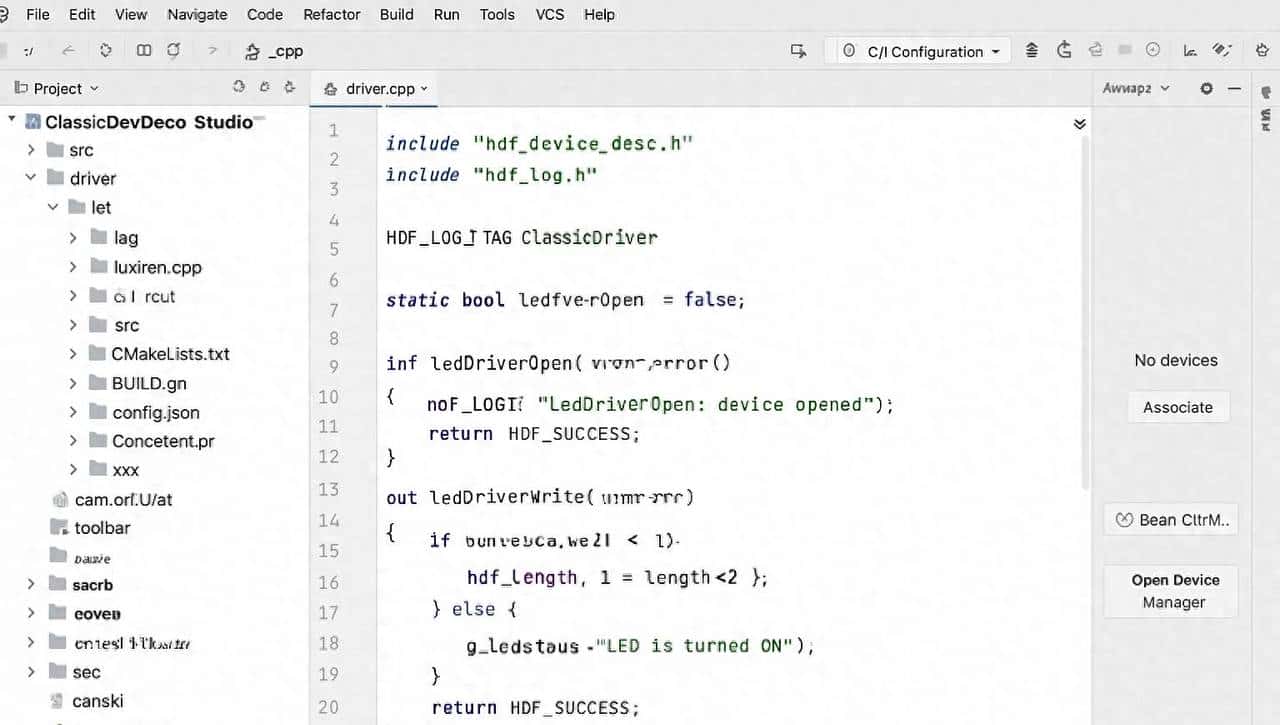 使用 HUAWEI DevEco Studio 工具编写 C++ 经典驱动程序 - 宋马