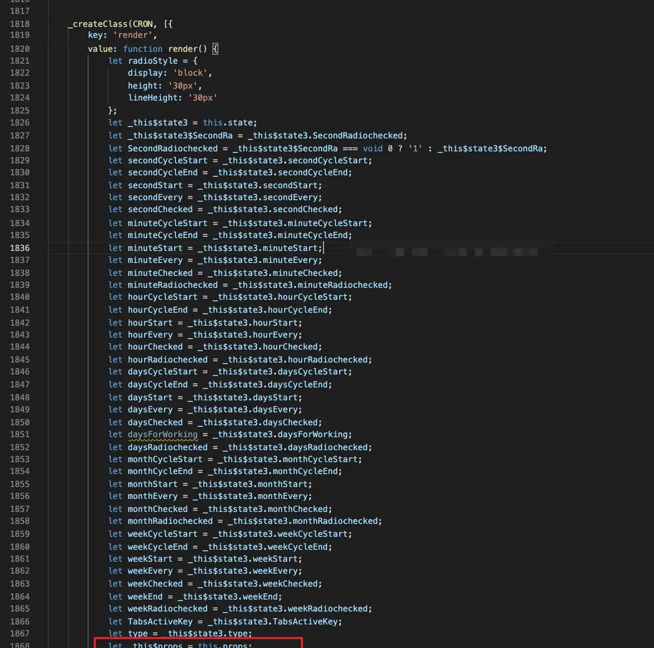 关于 React Cron表达式交互组件