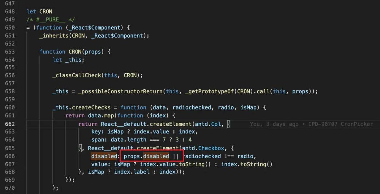 关于 React Cron表达式交互组件