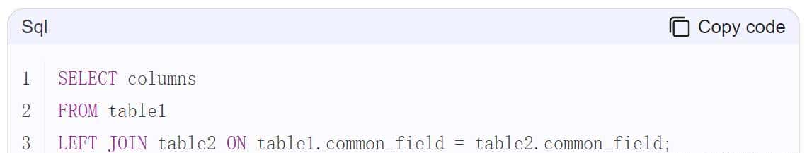 一文搞懂MySQL的左、右、内、外连接