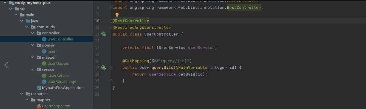 Spring Boot使用mybatis-plus