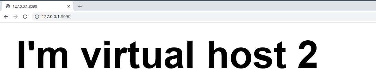 nginx虚拟主机配置