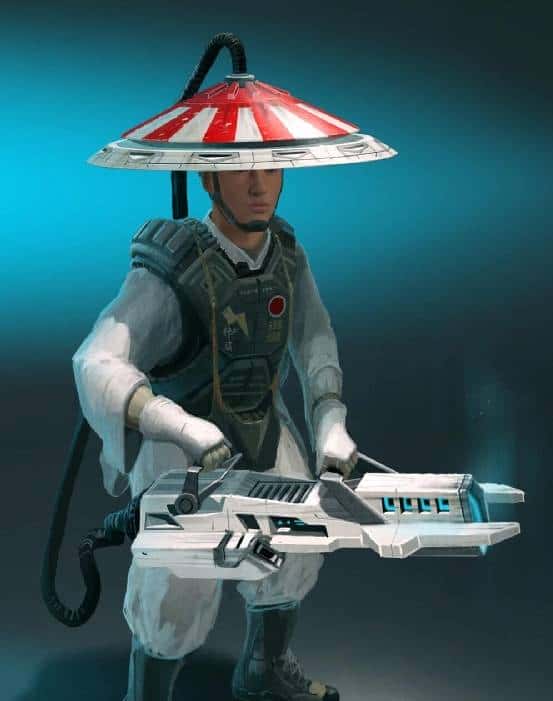 「游戏内外」超短裙JK+美少女机甲，红警3单位原型（帝国步兵篇）