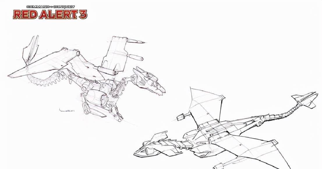 「游戏内外」超短裙JK+美少女机甲，红警3单位原型（帝国步兵篇）