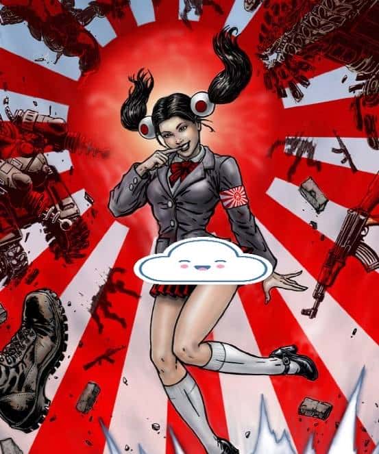 「游戏内外」超短裙JK+美少女机甲，红警3单位原型（帝国步兵篇）