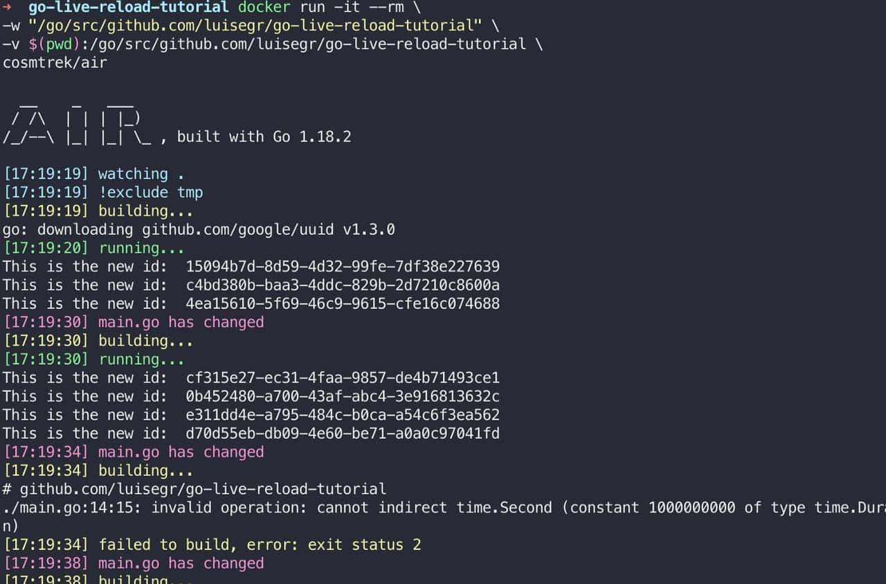 七爪源码：这是在 Go 中进行实时重新加载的好方法