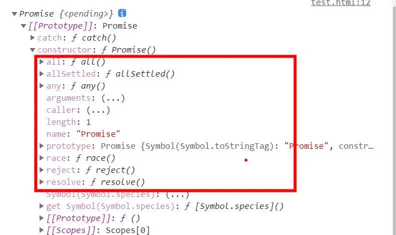 Promise.finally、Promise.all、Promise.race、Promise.allSettled、Promise.any、Promise.resolve、Promise.r...