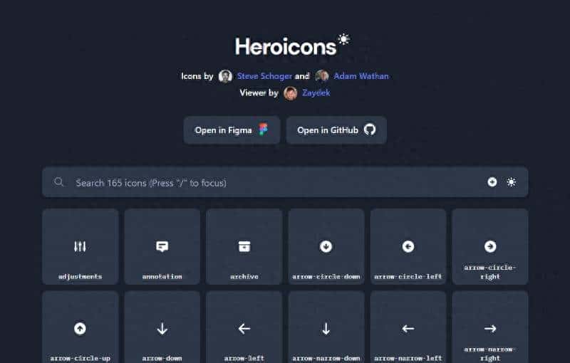 Tailwind CSS 又出精品，heroicons 让 React/Vue 开发者爽到爆！ - 宋马