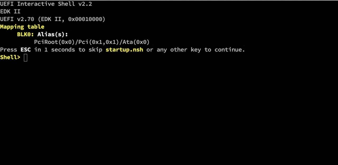 计算机启动知识系列 – 一个UEFI例子 - 宋马