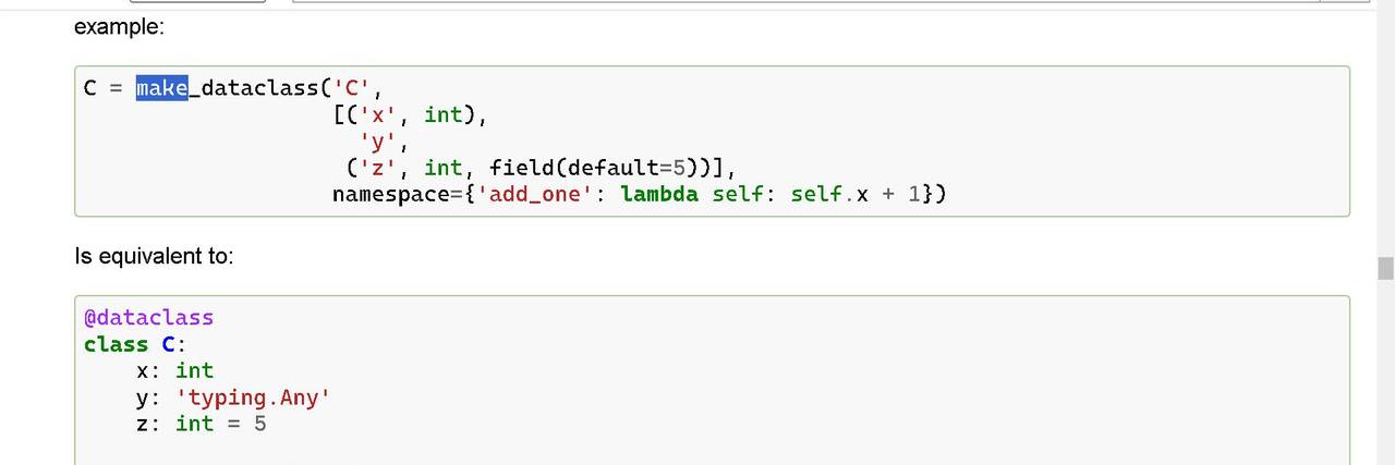 阅读NiceGui 代码学习dataclass联想到的内容