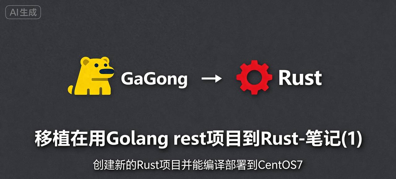 移植在用Golang项目到Rust-笔记(1)-Rust项目在CentOS7部署 - 宋马