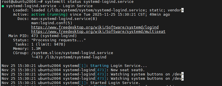 systemd-logind.service - 宋马