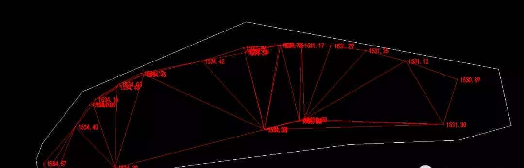 南方CASS两期土石方计算出图