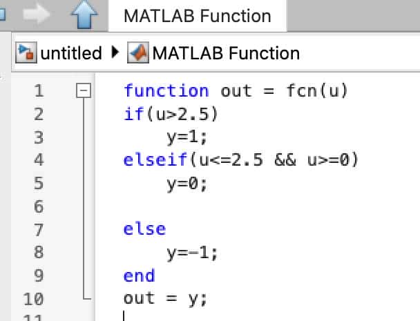 2025-03-25 simulink中matlab function模块的使用