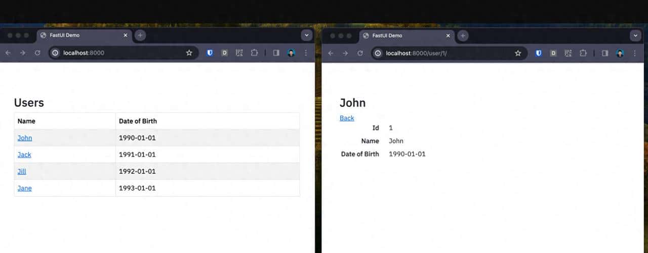 FastUI：用 Python 轻松打造现代 Web 界面，告别 JavaScript 烦恼 - 宋马