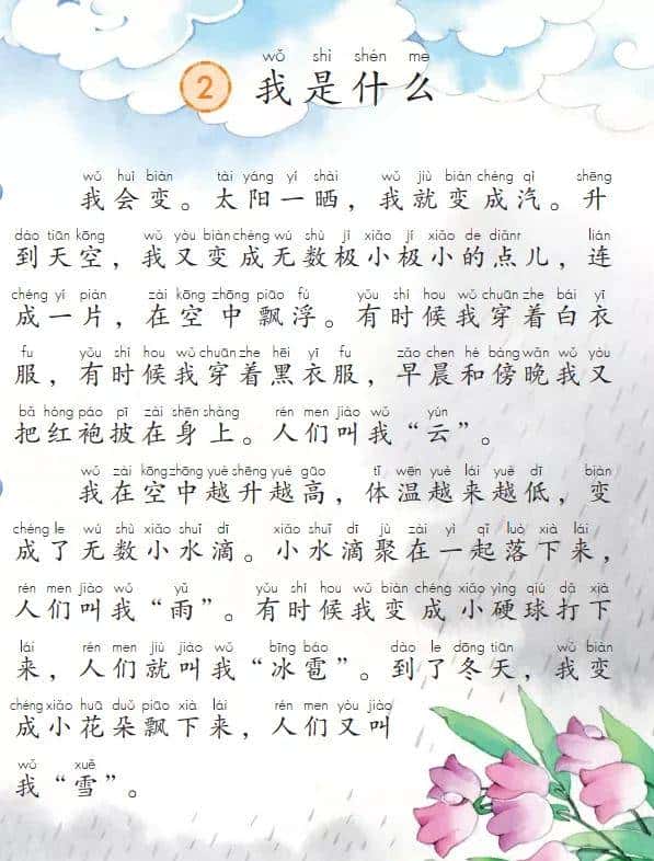 部编版二年级语文上册第2课《我是什么》课件及同步练习 - 宋马