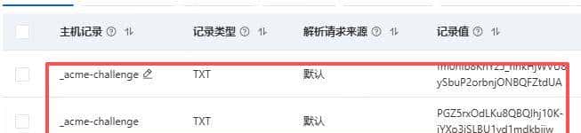 let’s encrypt 申请免费的通配符证书