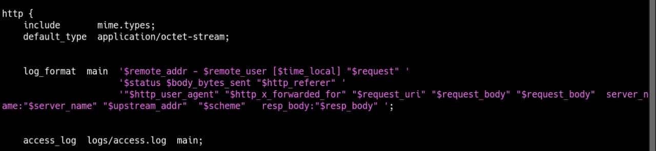 openresty+filebeat发送nginx返回日志到kafka