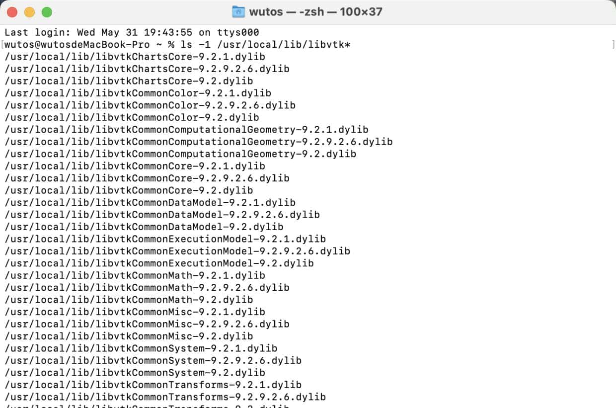 macOS-cmake编译vtk-9.2，Qt6.6.0引用vtk-9.2