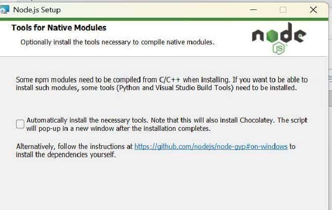 windows下搭建Node开发环境
