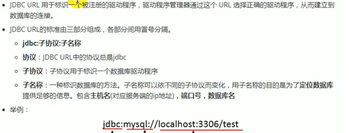 全网详细——JDBC学习笔记一