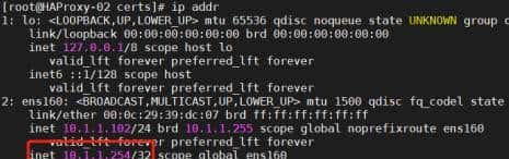 HAProxy负载均衡+Keepalived高可用实验记录
