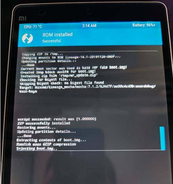 小米平板1重获新生-DotOS和lineageOS 多系统刷机[ 小米平板刷安卓]