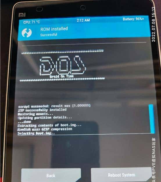 小米平板1重获新生-DotOS和lineageOS 多系统刷机[ 小米平板刷安卓]